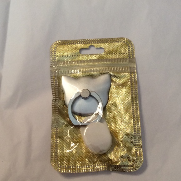 Silver New O-ring, phone holder, stand - Picture 4 of 5